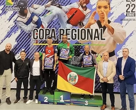 Associação Yom Chi Team conquista título por equipes na Copa Regional Sul de Taekwondo