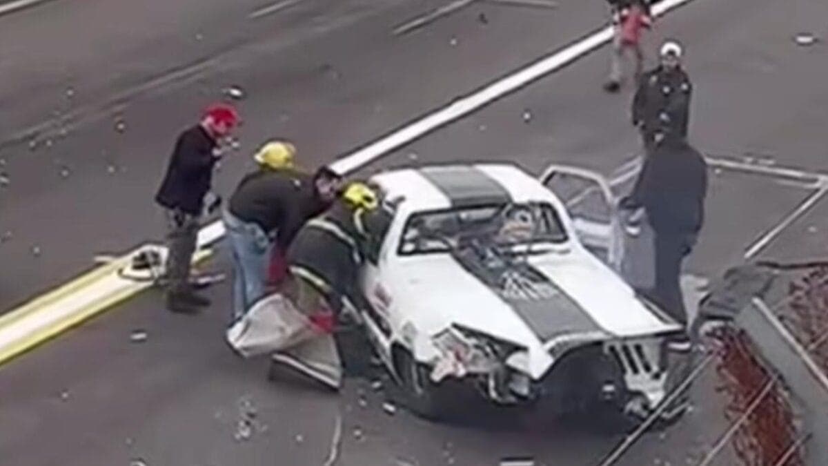 “Renasci”: veja piloto batendo violentamente em alta velocidade