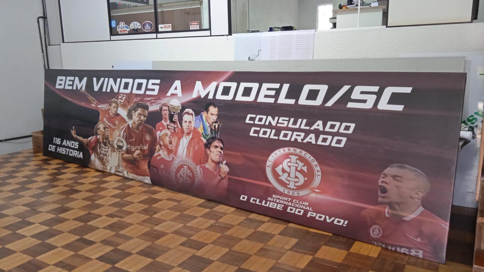 Colorados de Modelo celebram 116 anos do Inter com festa e criação de consulado