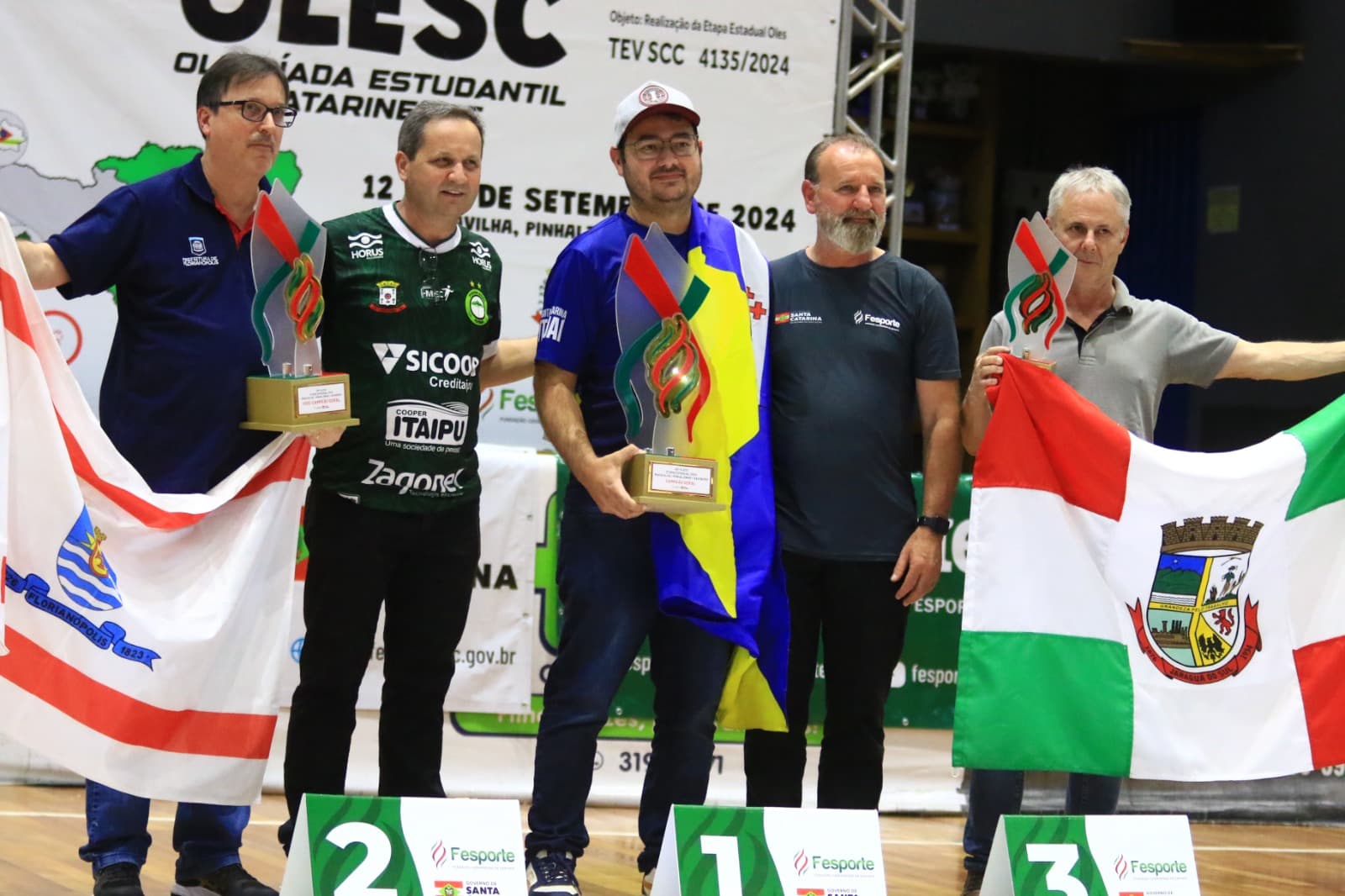 Itajaí conquista pela 1ª vez o título de campeã geral da Olesc