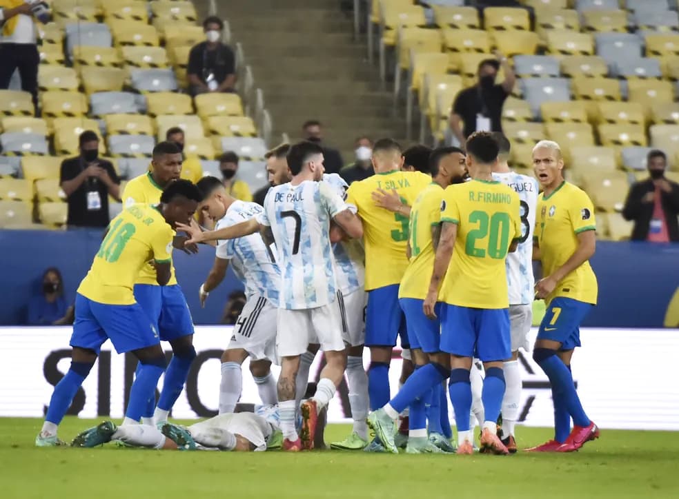 A Argentina está na nossa frente