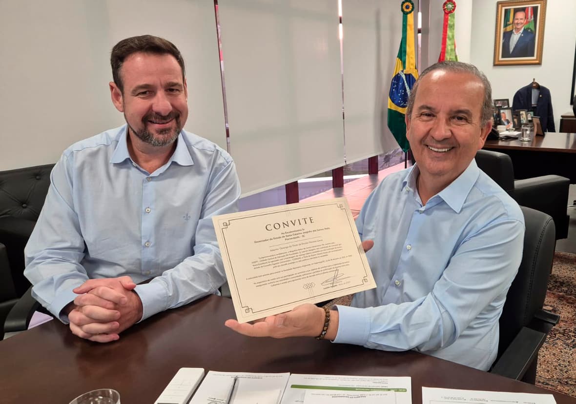 Adiada a entrega do Título de Doutor Honoris Causa para o governador Jorginho Mello