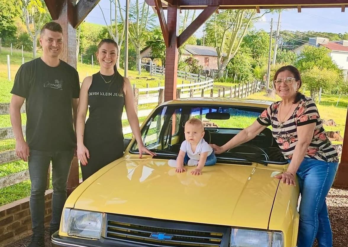 Chevette espera 34 anos para voltar a família do dono falecido