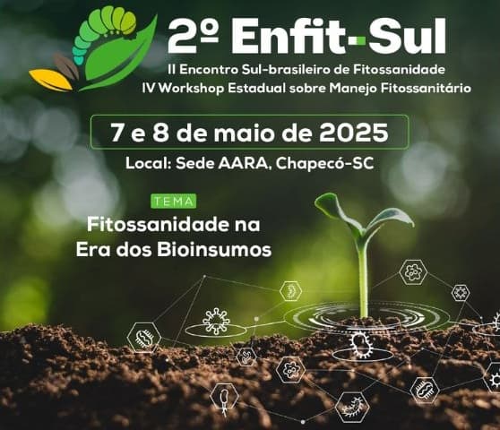 Chapecó recebe II Encontro Sul-Brasileiro de Fitossanidade com foco em bioinsumos