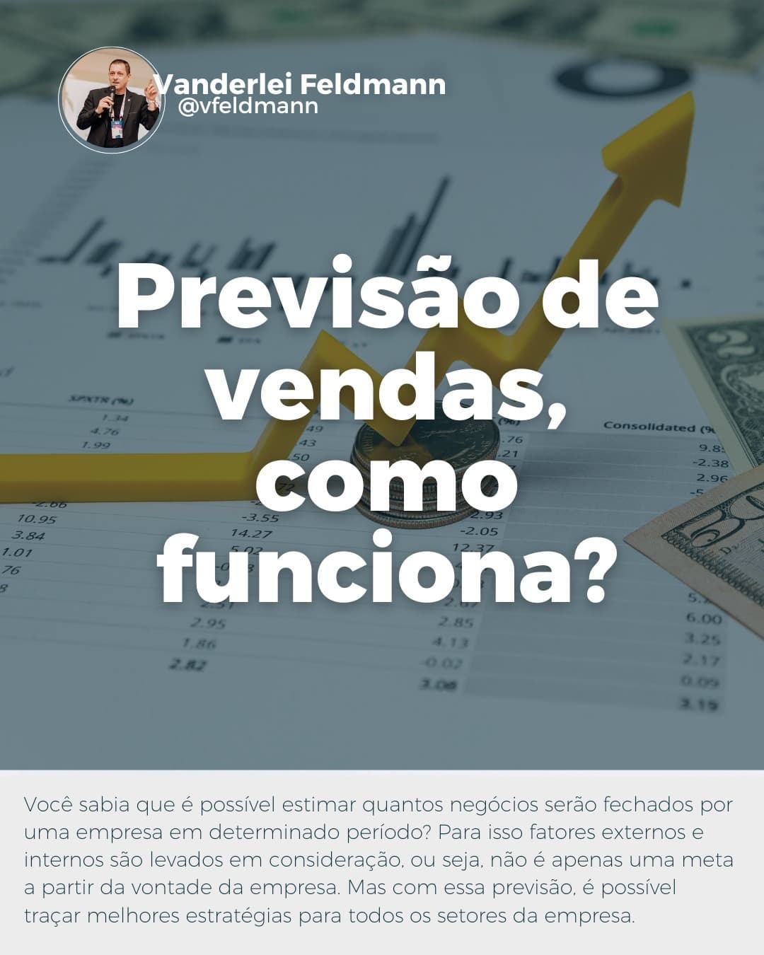 Previsão de vendas, como funciona?