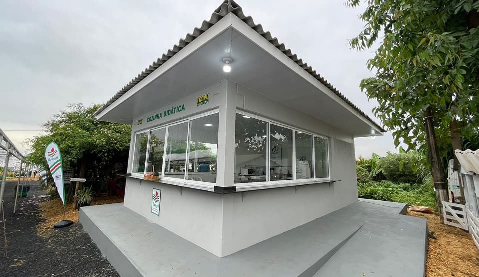 Epagri inaugura Cozinha Didática no parque do Itaipu Rural Show 
