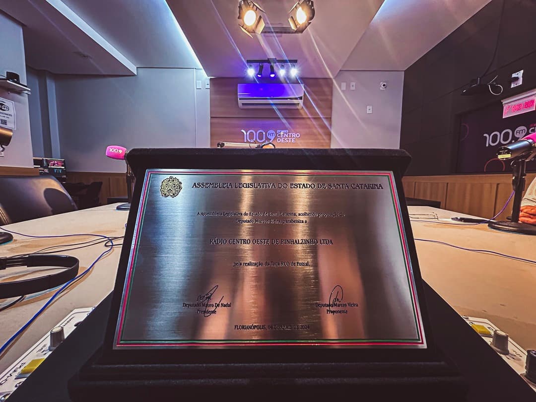 RCO recebe homenagem da Alesc
