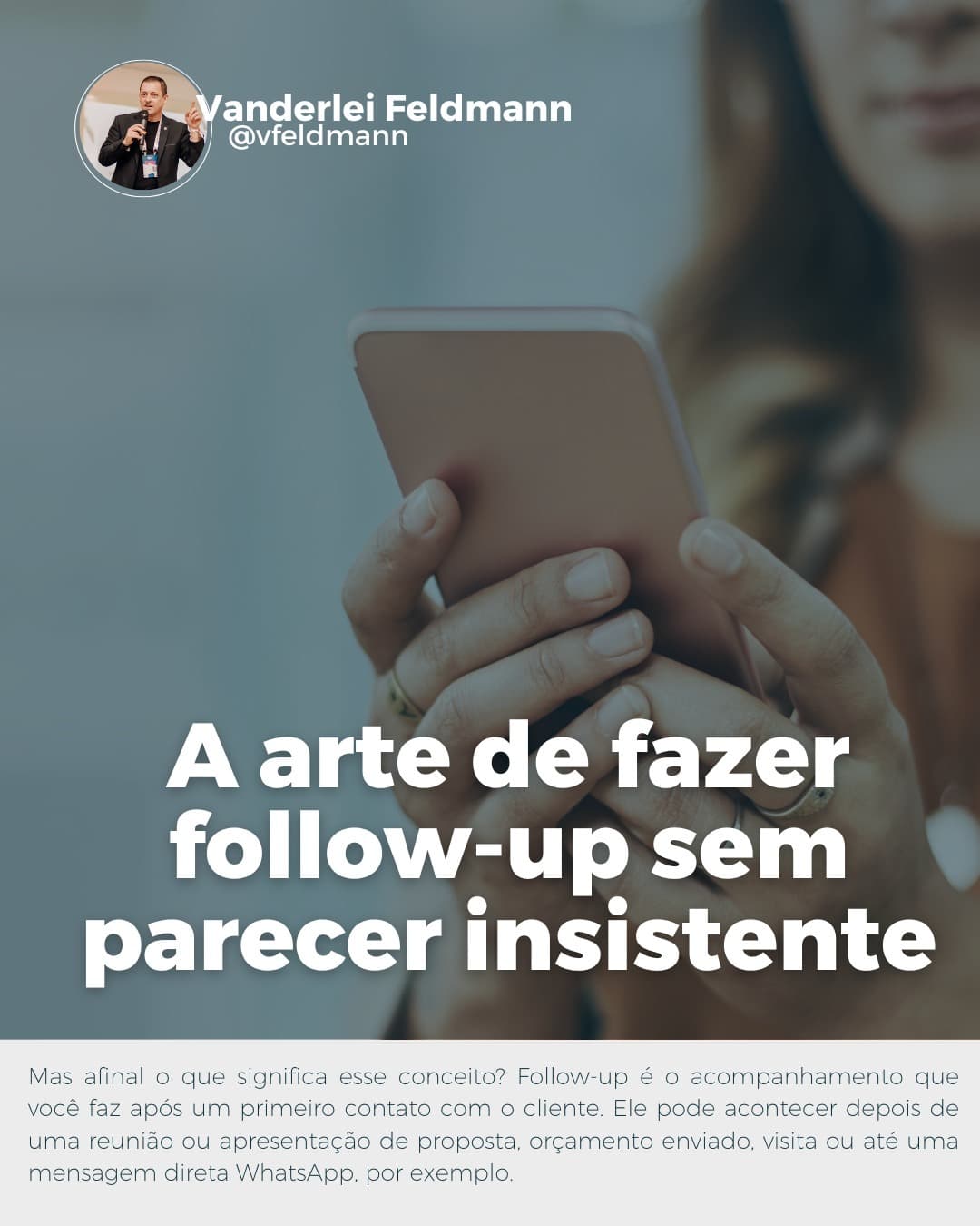 A arte de fazer follow-up sem parecer insistente!