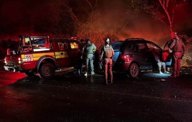 Vítima de sequestro morre durante fuga de criminosos