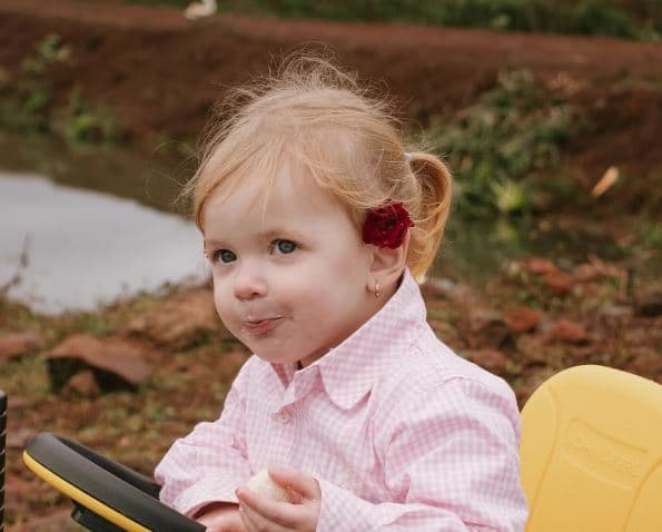 Gaúcha de 2 anos é escolhida como um dos novos rostos da Johnson’s