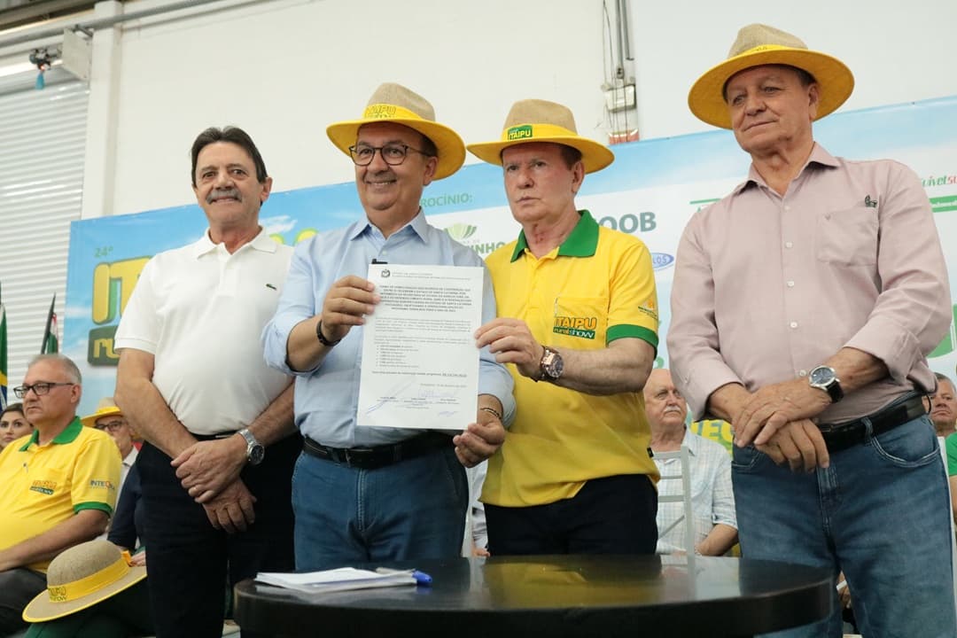 Governador estará no Itaipu Rural Show