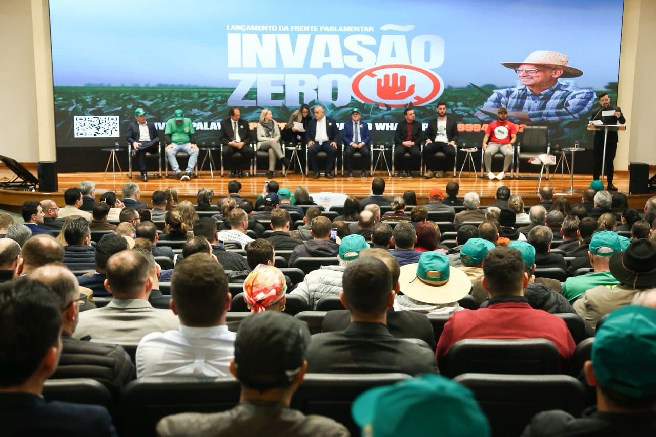 Frente Parlamentar Invasão Zero é lançada em meio a tensões agrárias em SC