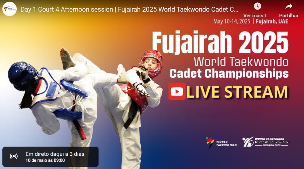 Catarinense Poliana Souza é destaque na divulgação visual de Mundial de Taekwondo