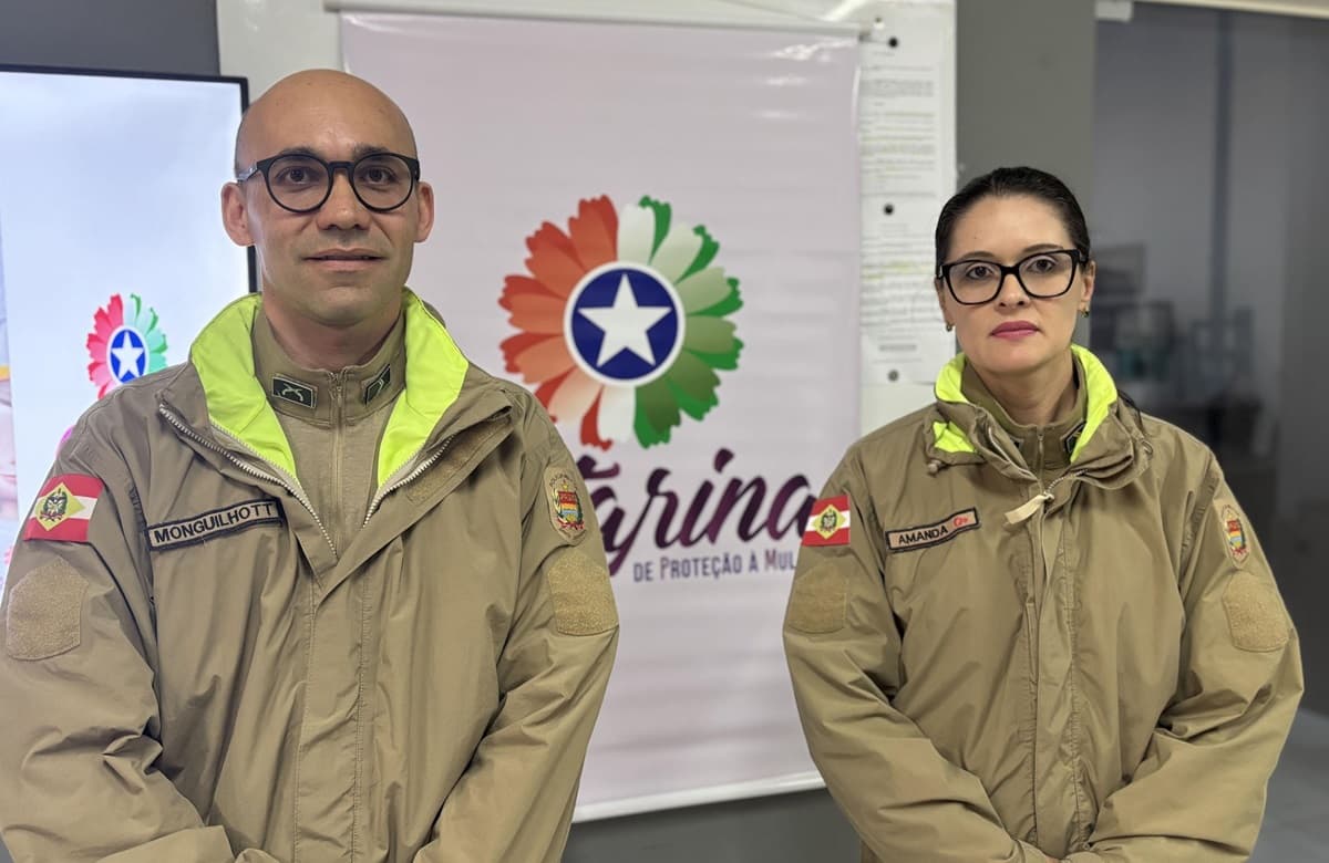 Casal de PMs atua na proteção de vítimas de violência no Oeste