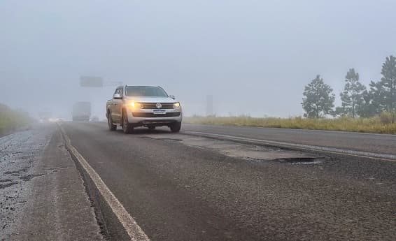 Assunto antigo, problema novo: político critica situação da BR-282