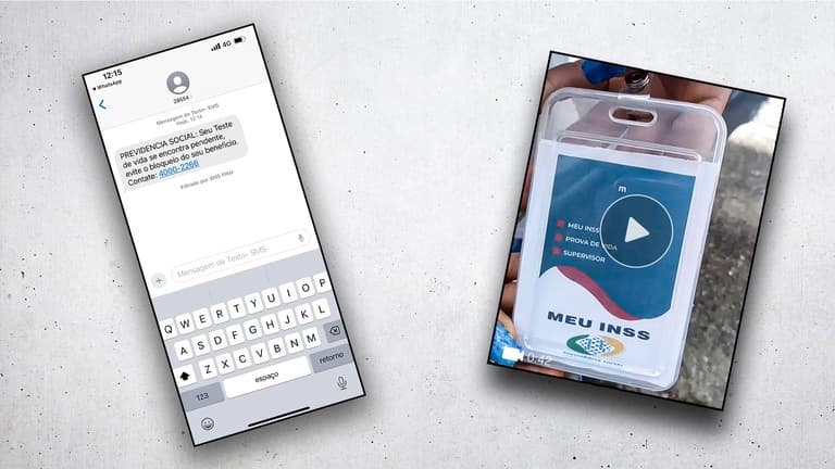 ALERTA: Golpistas tentam se passar por servidores do INSS e por SMS