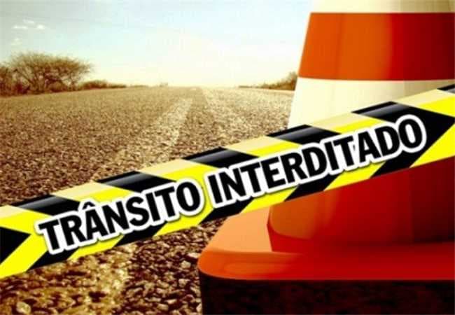 Atenção! Acesso à Linha Araçá segue interditado para obras de pavimentação