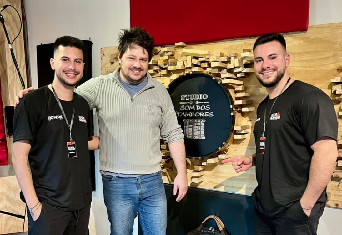 Dupla Igor & Denner gravam sua primeira música autoral neste final de semana