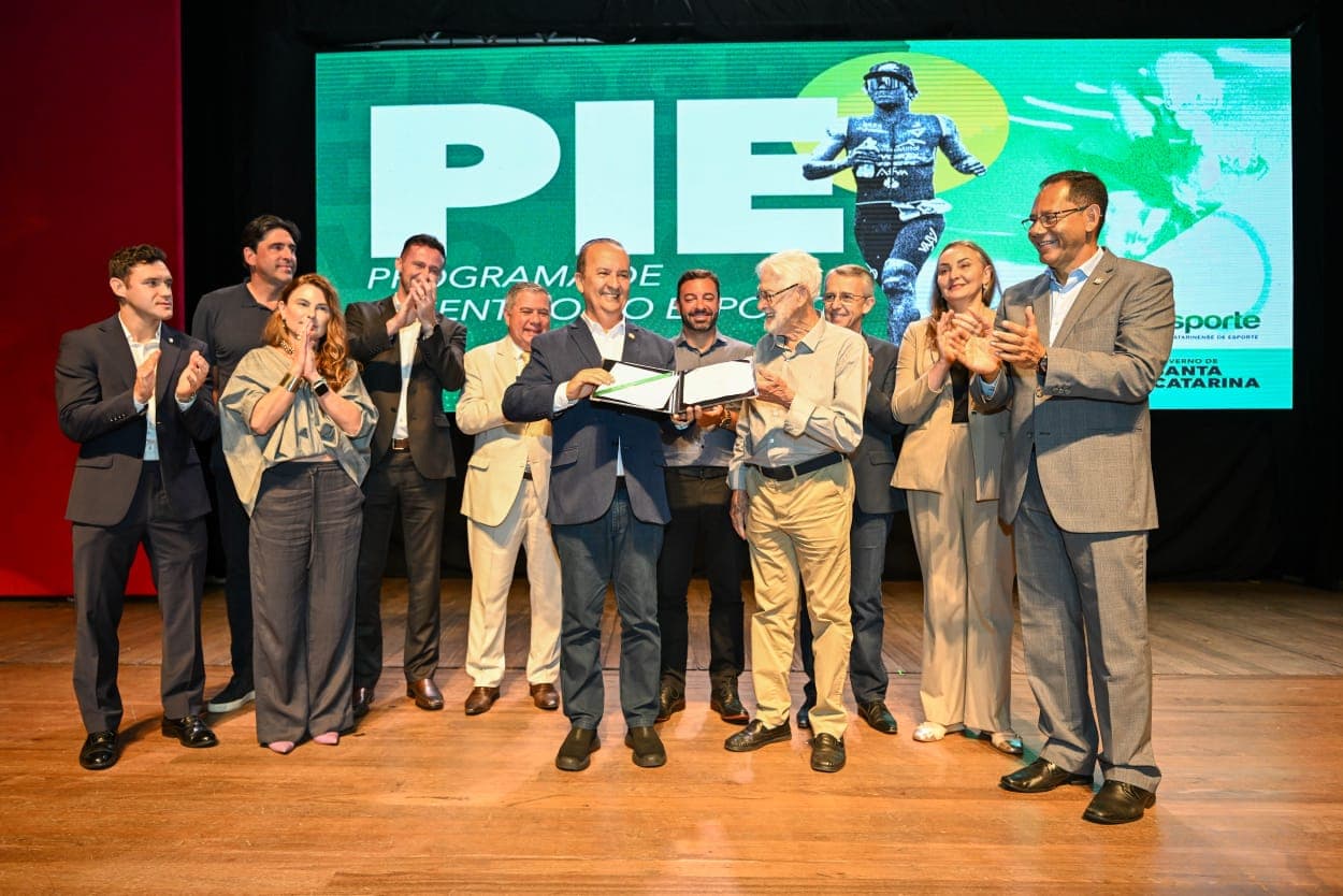 Dia histórico para o Esporte de Santa Catarina com lançamento do PIE