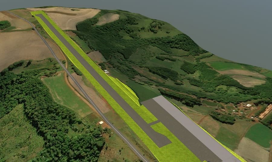 Aeroporto de Pinhalzinho recebe outorga do Ministério de Portos e Aeroportos