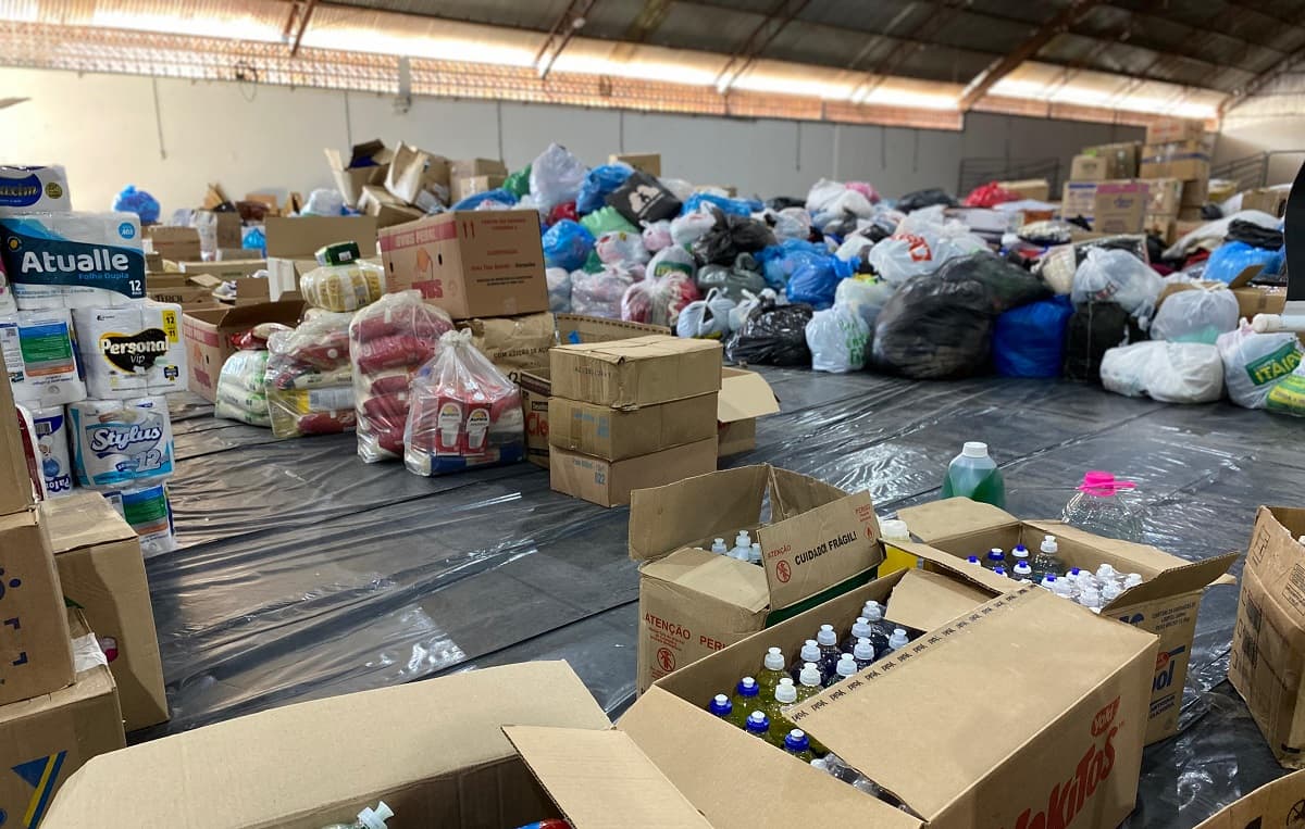 Solidariedade da população de Pinhalzinho e região impressiona