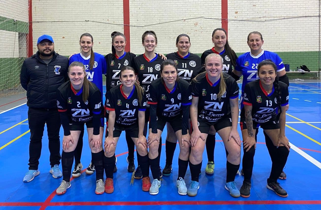 Futsal feminino de Modelo garante vaga para a Etapa Regional do JASC