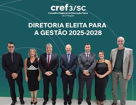 CREF3/SC apresenta nova diretoria para o período de 2025-2028