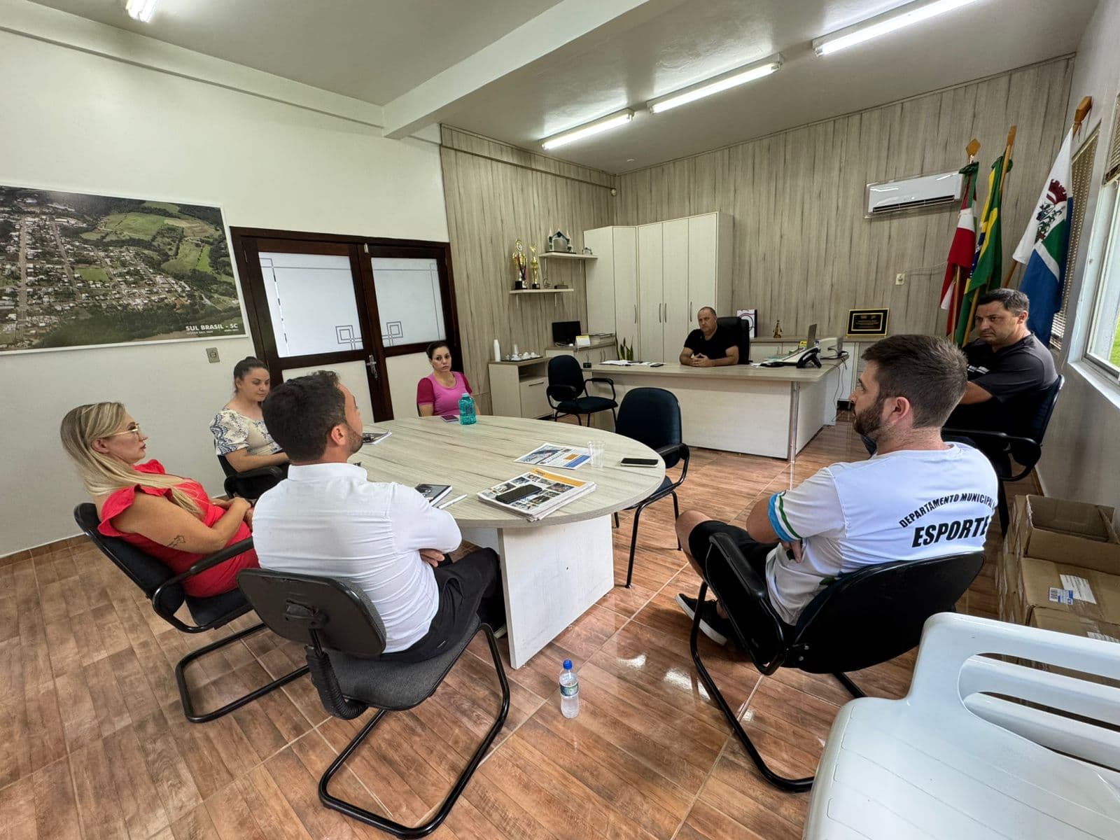 Prefeito Vanderlei Gallina avalia os primeiros 40 dias de gestão e define ações 
