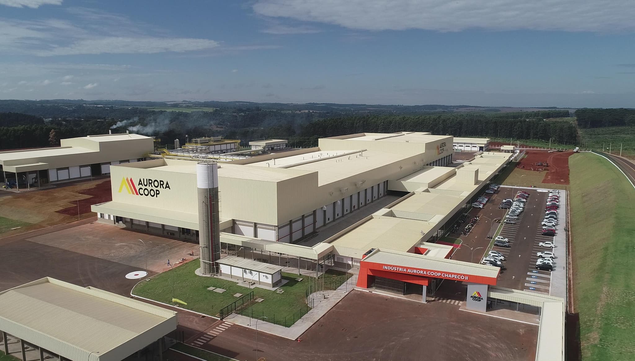 Exportações da Aurora Coop seguem estáveis apesar das tarifas dos EUA