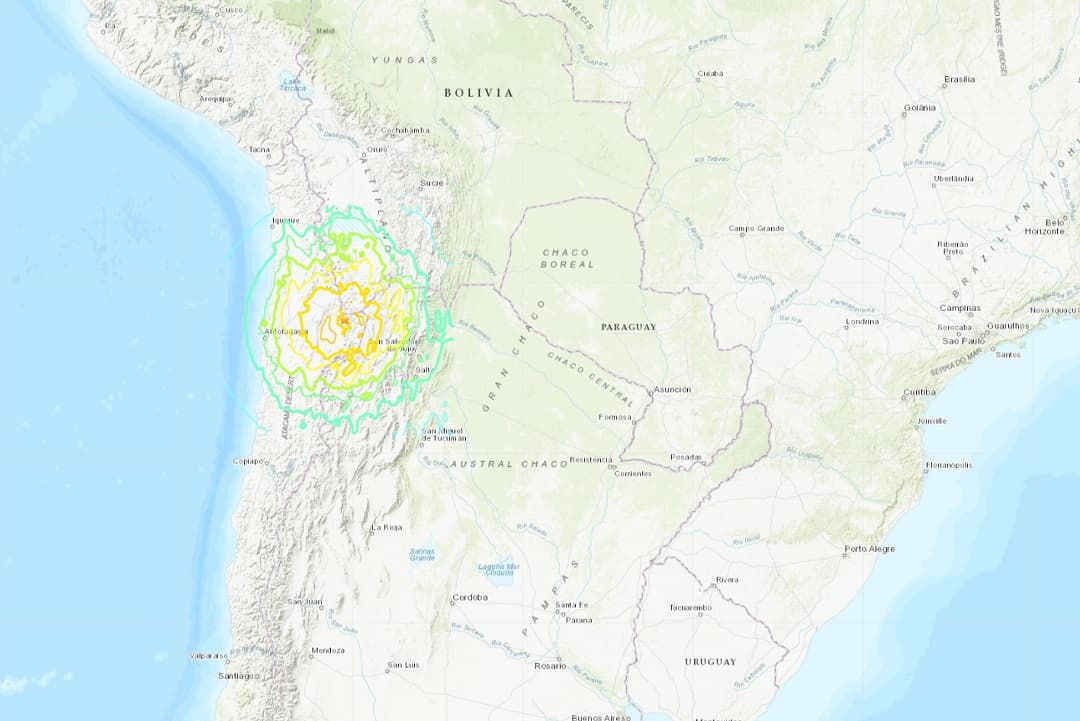 Tremores no Oeste catarinense são oriundos de terremoto no Chile 