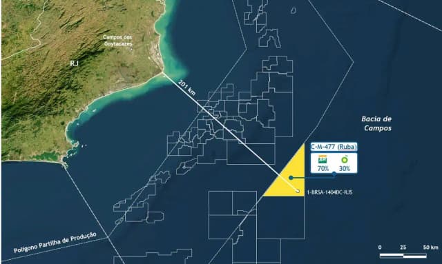 Petrobras encontra sinais de petróleo e gás no pré-sal da Bacia de Campos