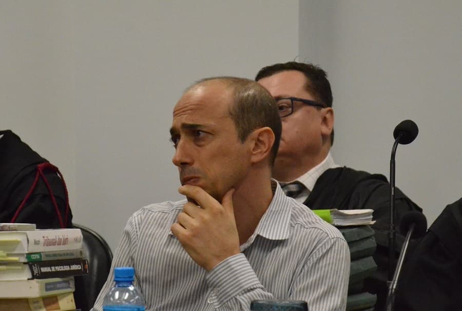 Caso Bernardo: pai da vítima, Leandro Boldrini (Foto: Márcio Daudt / TJRS)