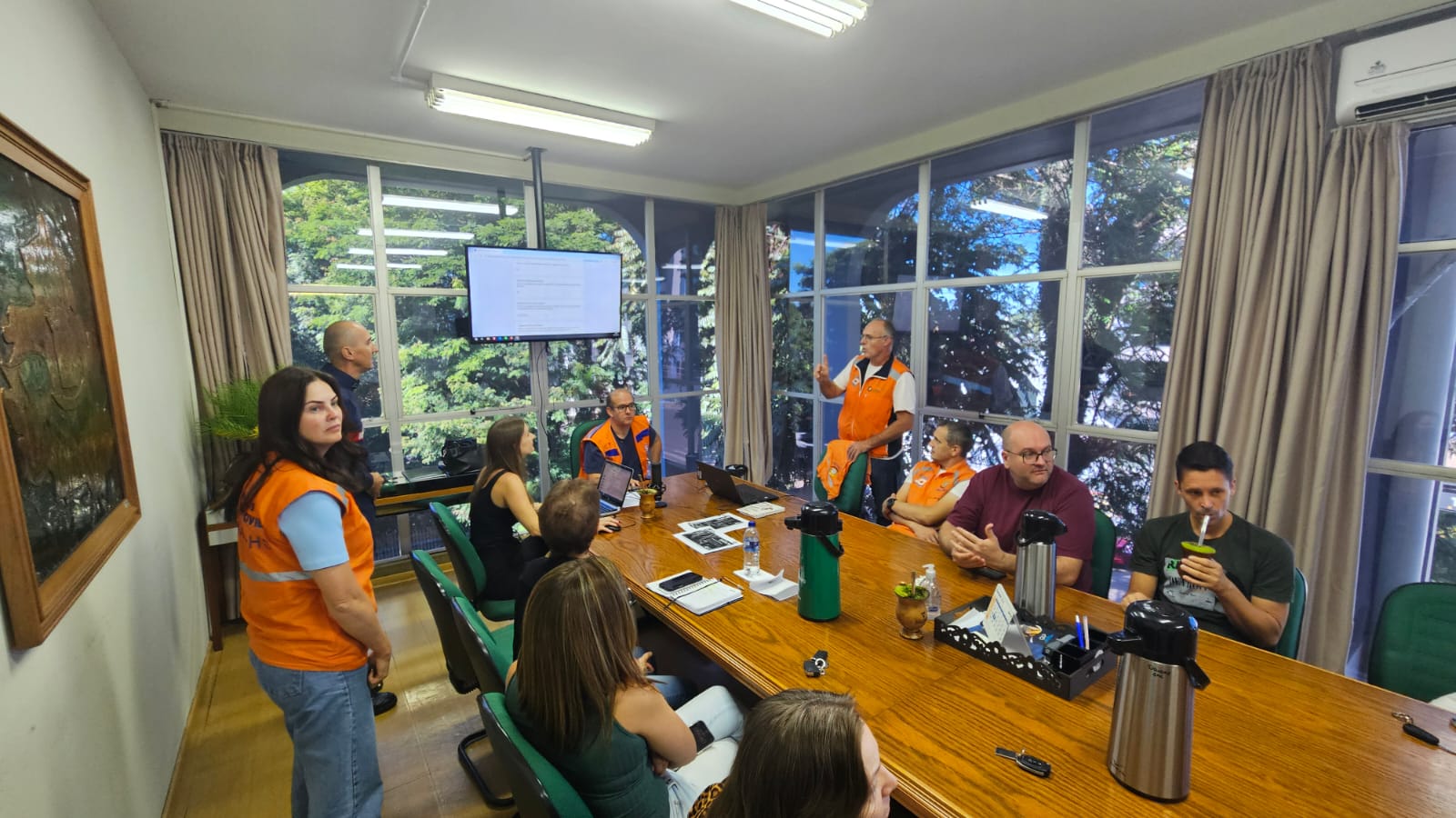 Simulado de emergência mobiliza moradores e testa resposta a alagamentos no bairro Panorama