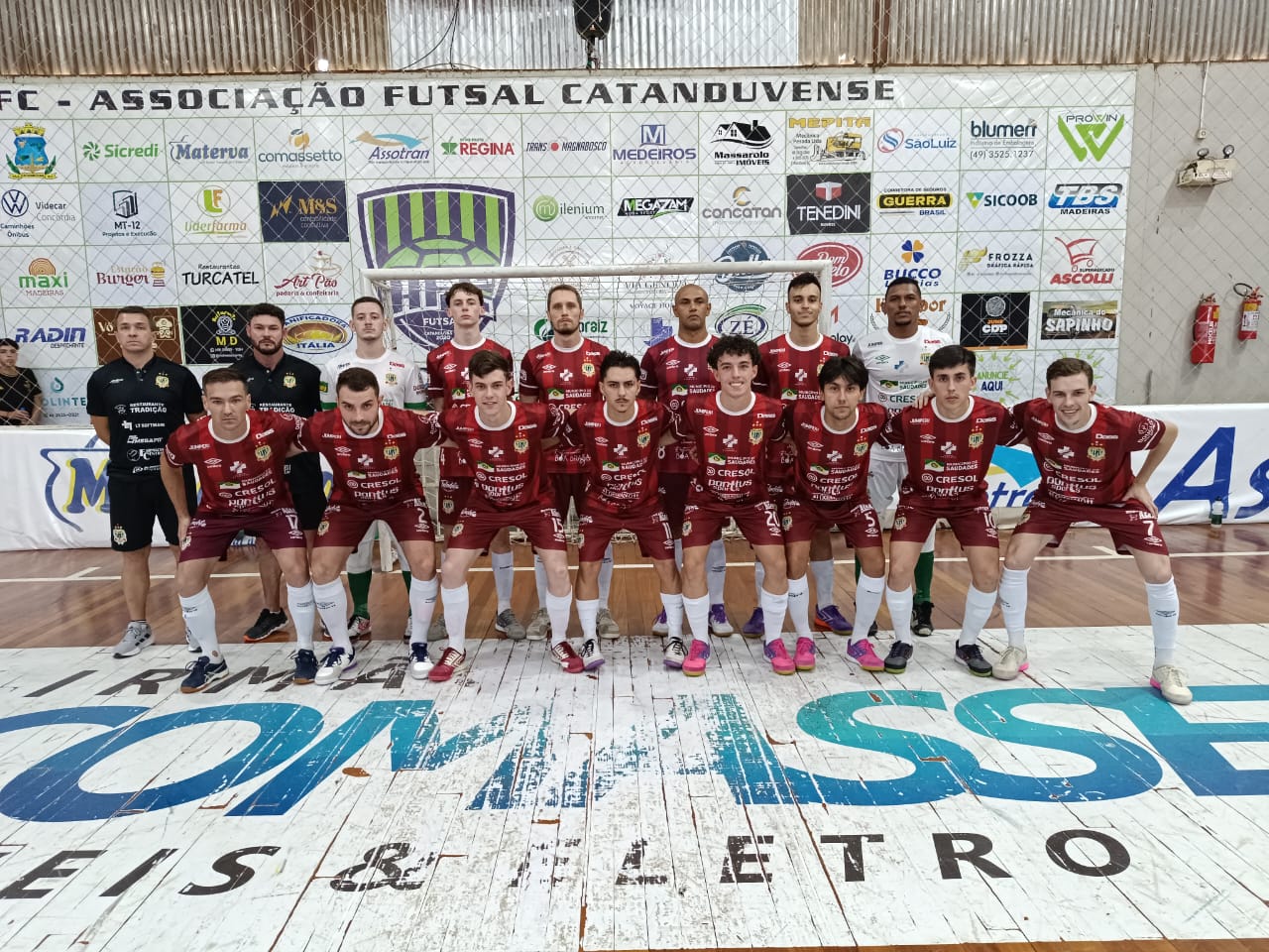 Com dois hat-tricks, Adaf Saudades goleia Catanduvas na Série Prata