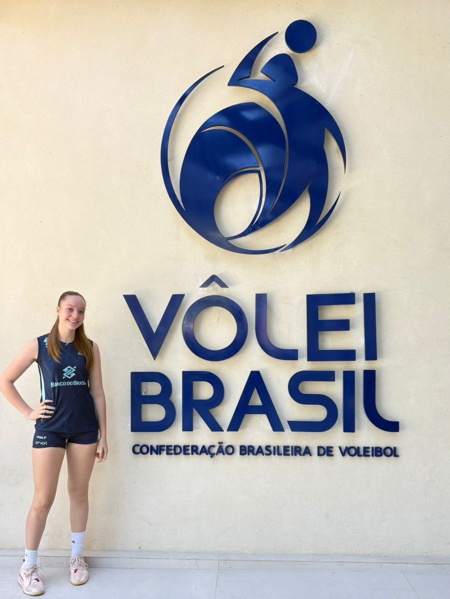 Talento em ascensão: Valentina Tomazi participa de laboratório da Seleção Brasileira Sub-17 de Voleibol