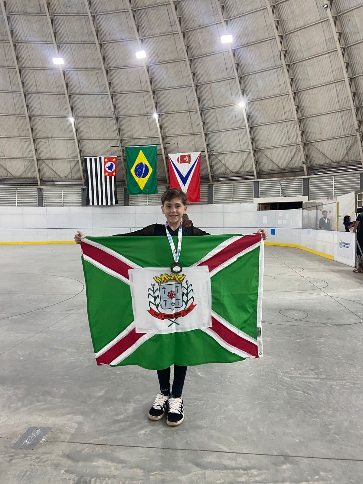 Pinhalzinho conquista resultados expressivos no Brasileiro de Patinação e garante atletas na seleção brasileira