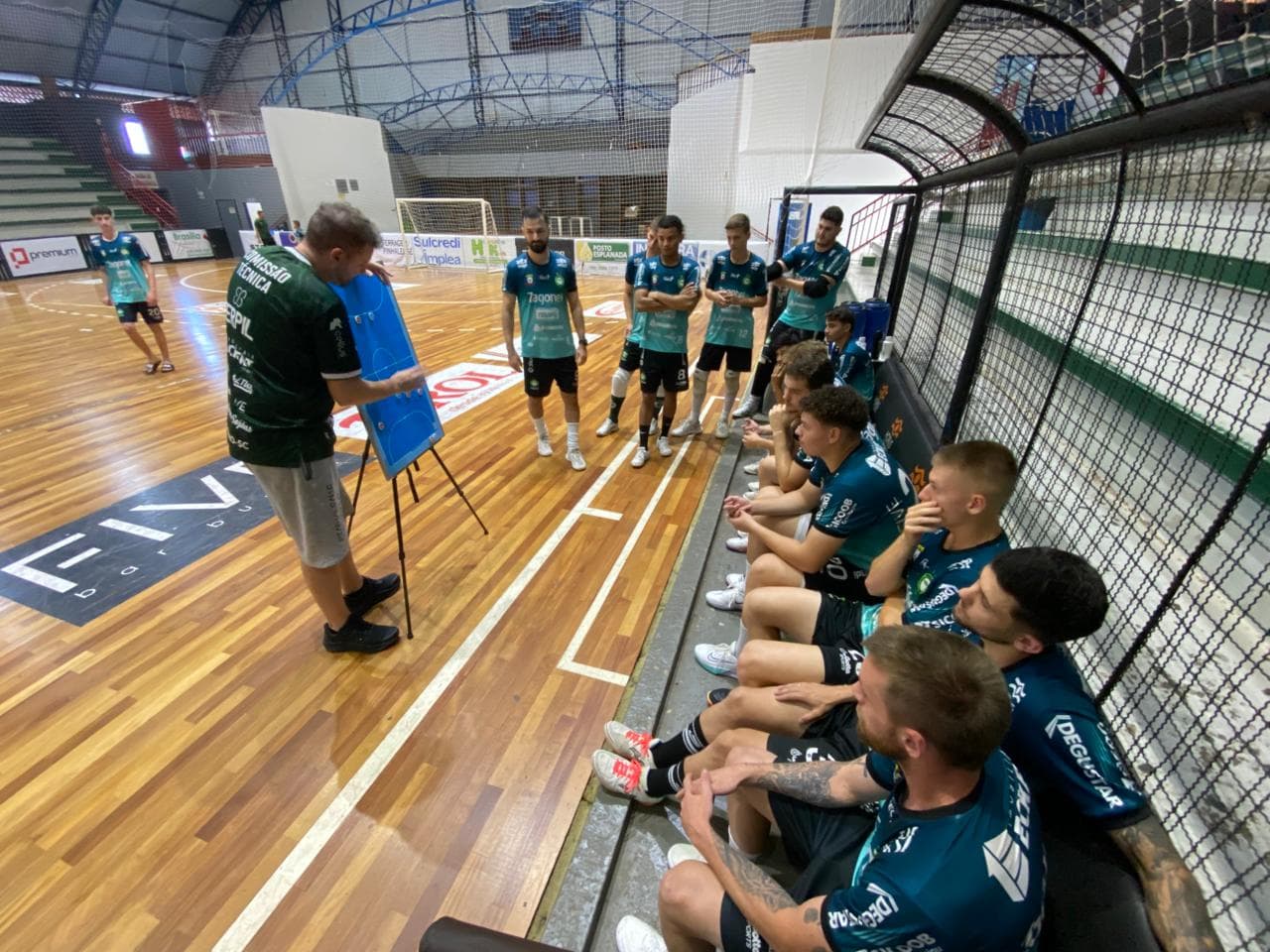 Jogo-treino será termômetro da pré-temporada da Pinhalense Futsal Zagonel (Foto por Felipe Eduardo Zamboni)