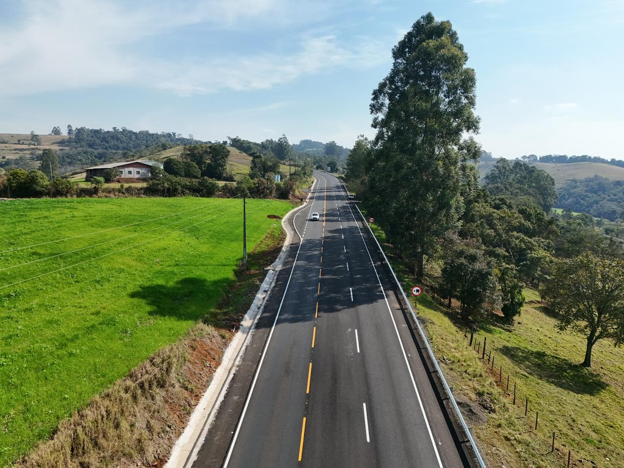 Governador inaugura revitalização da SC-283 em Palmitos na próxima segunda-feira